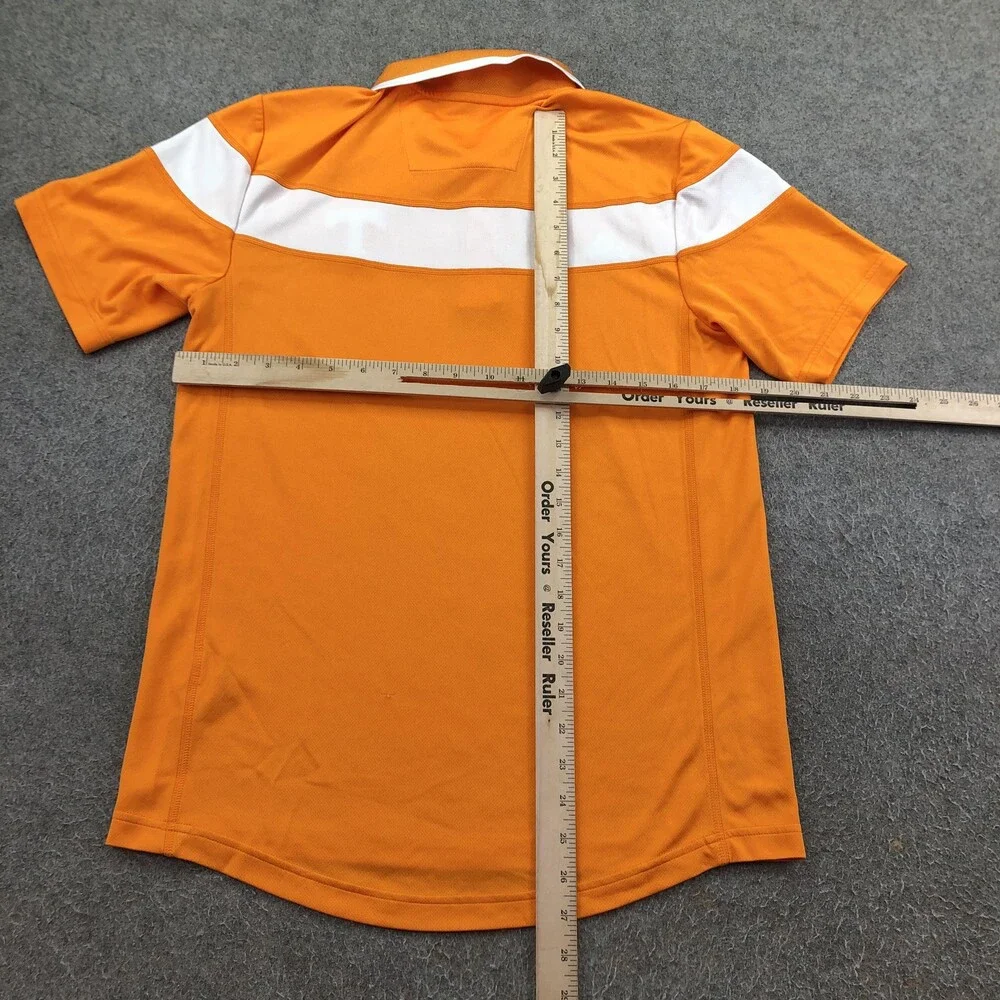 Tennessee Volunteers Polo Shirt Mens Small Orange NCAA Football Adidas Climalite